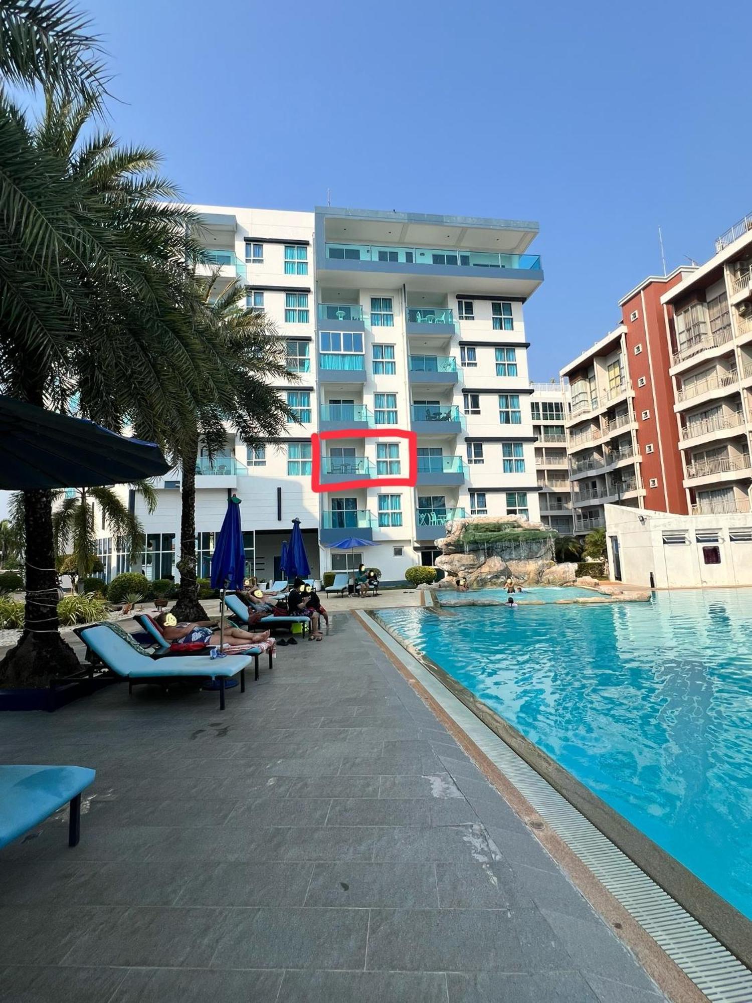 Grandblue Condominium 307 Pool-Seaview Maephim Rayong Mae Phim Exterior photo